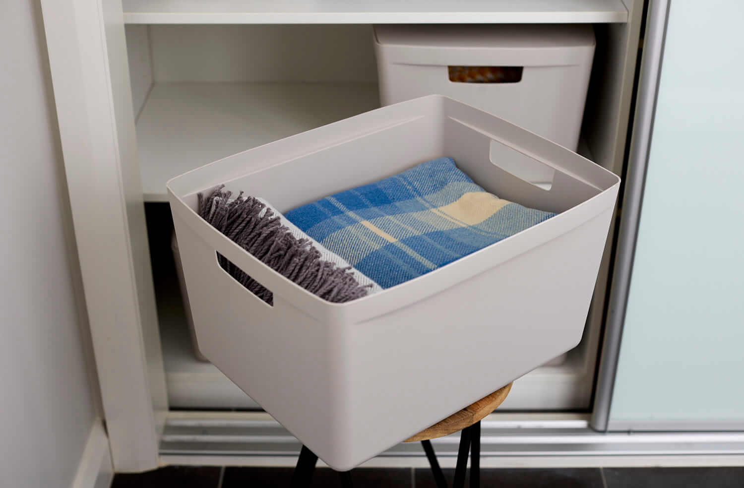 how to best fold linen for efficient storage Inabox Solutions